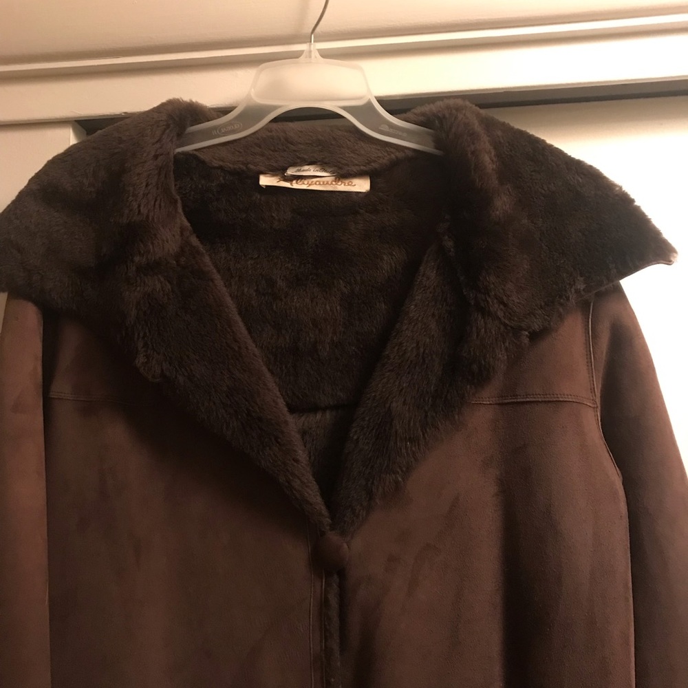 Alexandre Shearling Coat - Picture 3 of 3